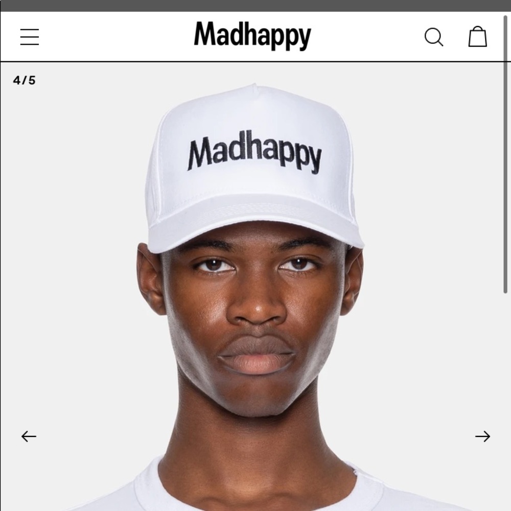 Madhappy Trucker Hat White
